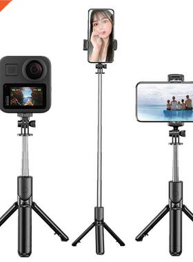 Bluetooth Wireless Extendable Selfie Stick with fill light R