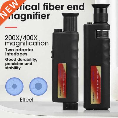 200X 400X Fiber Optical Inspection Microscope LED Illuminat