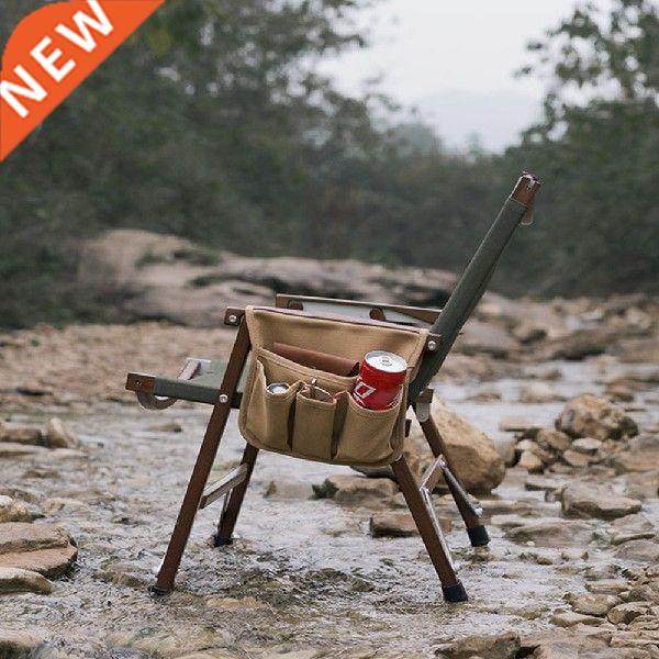 Outdoor Chair Side Pocket Camping Chair Armrest Storage Bag图片