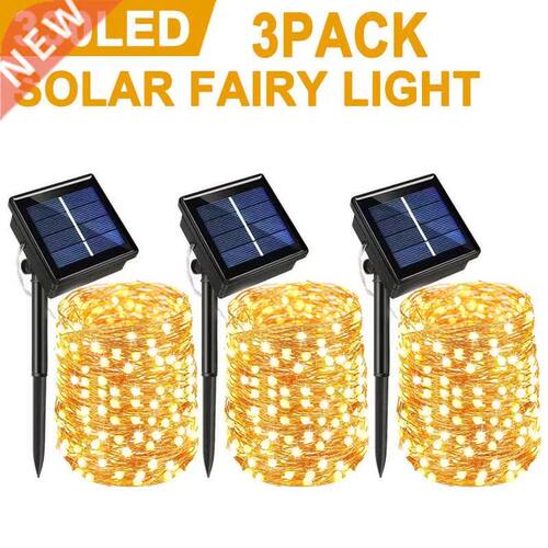 Outdoor LED Sol Fairy String Light Waterproof Gden Decor