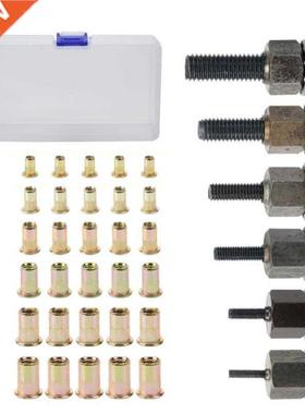 Hand Rivet Nut Head Nuts Simple Installation Manual Riveter