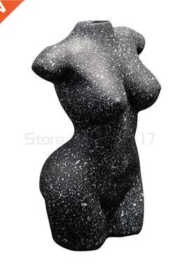 Modern Resin Abstract Woman Nude Vase Flower Arrangement