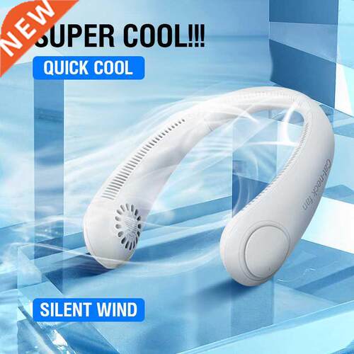 Portable Bladeless Mini Fan Neck Fan 4000mAh Hands-Free Fan