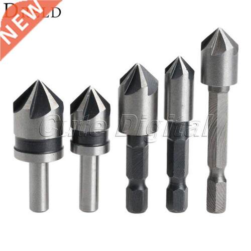 5Pcs Wood Drills Countersink Drill Bit Set Wood Milling Cutt