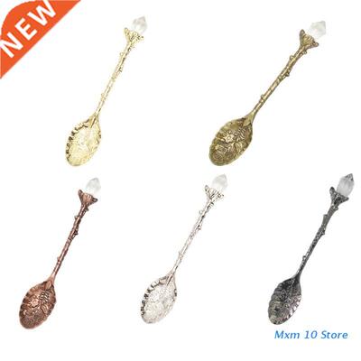 Stereoscopic Carved Teaspoon Vintage Carved Dessert Spoon Ic