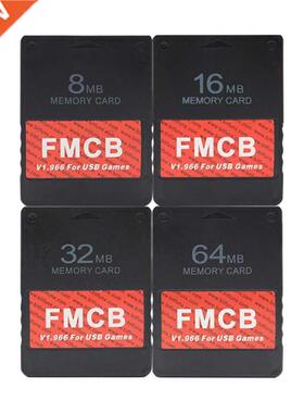 Game Storage Card Retro Video Gaming Memory Cards for FMCB V