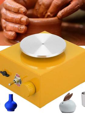 Electric Pottery Wheel Forming Machine With Tray & Sculp