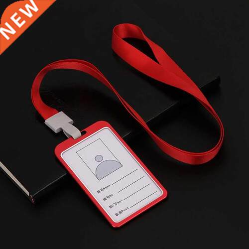 1pcs High quality Aluminium Alloy Card Holder Employee Name