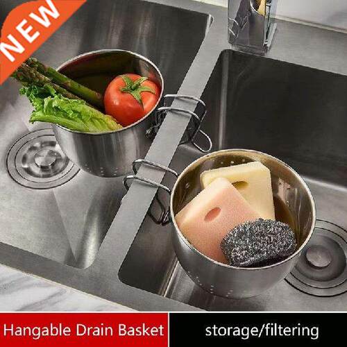 Metal Sink Organizer Kitchen Drain Rack Sink Corner