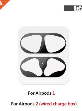 Metal Dust Guard er Film On AirPods 1 Case Dust-proof Prote