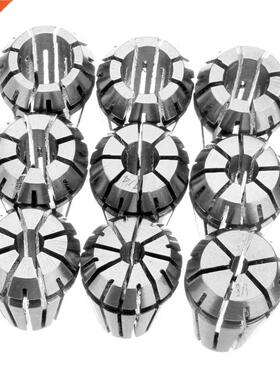 9pcs ER16 Spring Collets Set Spring Collets 1/8