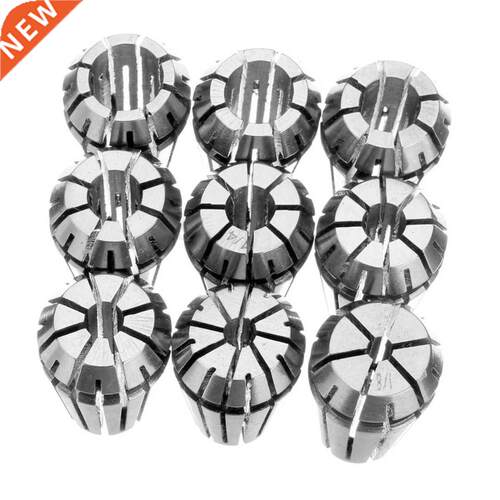 9pcs ER16 Spring Collets Set Spring Collets 1/8