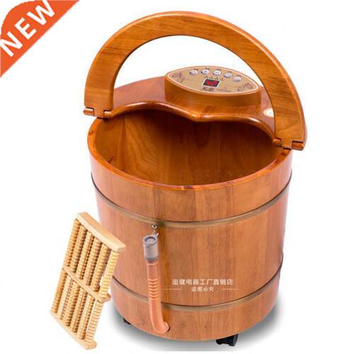 Oak Bubble Foot Barrel Barrel Foot Bath Barrel Waing