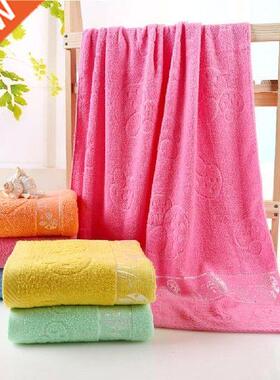 2pcs Organic Cotton Super Soft Bath Towels High Absorbent