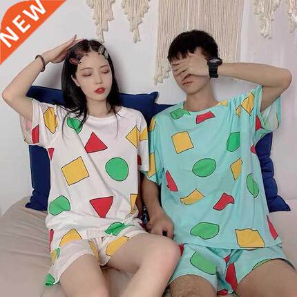 Pijama Sin Chan Man Pajama Sinchan Cotton Summer ort Sets