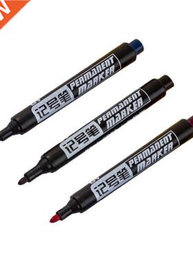 10 Pcs Oily Non-Erasable Waterproof Markers Brush Pen Sketch