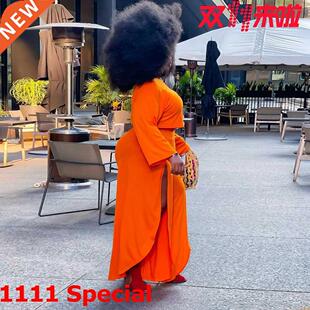 大码装Newsummer2023women'splus-sizeAfricanfashionsuit