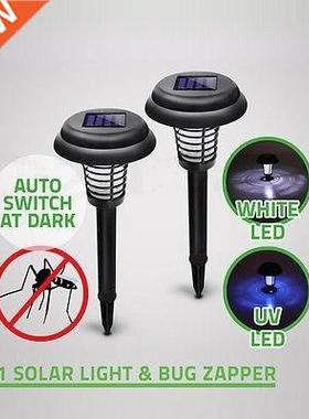 2021 SoLar LED LIGht PESt BuG ZaPPEr InSEct MoSquIto KILLEr