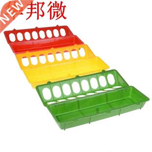 Plastique Faisan Seau D'alimentation De Poulet Outil Agricol