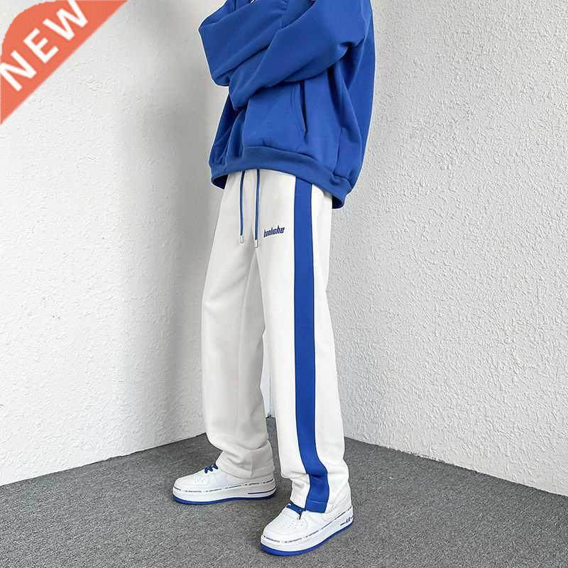 privthinker 2022 spring new klein blue mens stright pnts