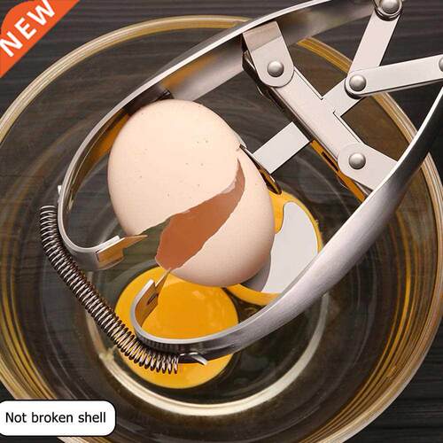 Stainless Steel Portable Egg Opener Eggell Cracker Topper