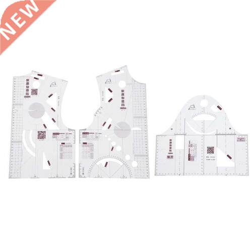 1:1 Fashion Cloth Design Ruler Crop Mold School Student Teac