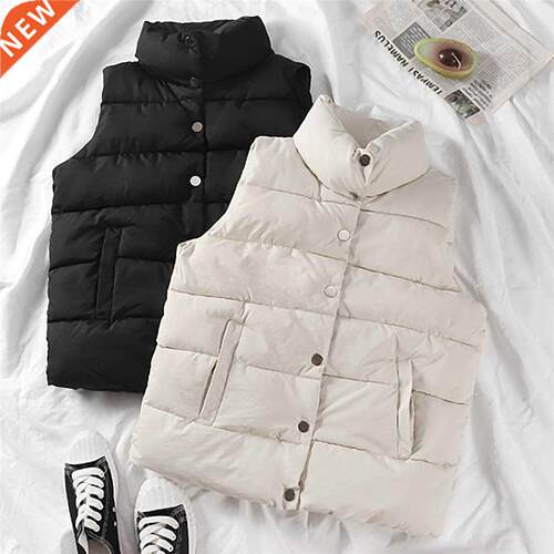 Newest Autumn Winter Women Fashion Waistcoat Sleeveless Wais