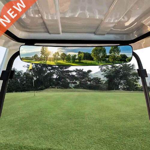 Golf Cart Folding Side Mirrors Rear View Mirror Extra Wide