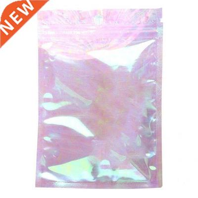 Large Capacity Dust-proof Bags 100Pcs Holographic PET Flat