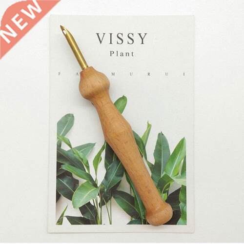 Durable Knitting Embroidery Pen Punch Needle Threader Set DI