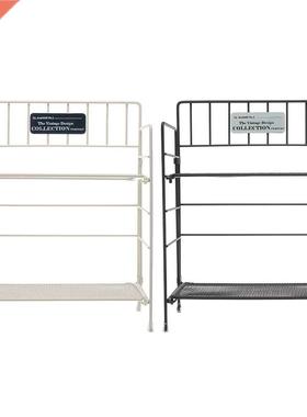 2 Tier Foldble Storge Shelf Plnts Books Rck 适用于 Livin