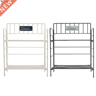 2 Tier Foldble Storge Shelf Plnts Books Rck 适用于 Livin