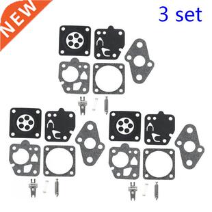3set Carburetor Repair Kit Fit For Kawasaki TD24 TD25 TD33 T