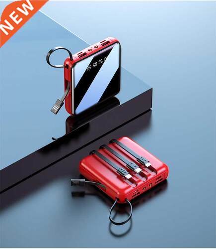 Powerbank 20000mAh For iPhone 11 X Xiaomi Power Bank Built i