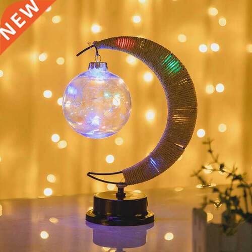 Christmas moon light LED round ball light iron moon light de