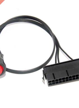 24-Pin Female ATX PSU PC Power Supply Starter Tester Start U