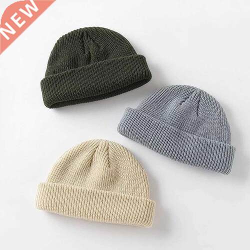 New Fashion Men's Beanie Winter Knit Hat Boy Skullcap Sailor