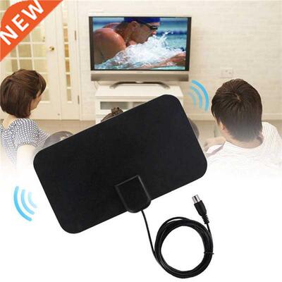 HOT 50 Mile Range Ultra-thin Digital Indoor Antena TV HDTV A
