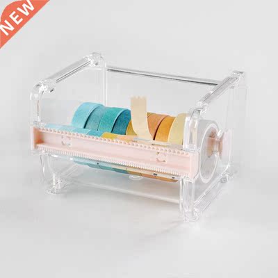Transparent Desktop Masking Tape Cutter Journal Washi Tape S