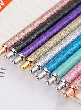 Luxury Bling Metal Ballpoint Pen 1.0mm Glitter Oil Flow Pens