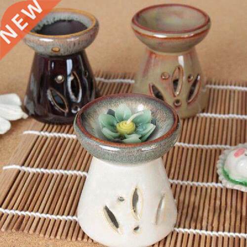 Ceramic Candle Incense Burner Aromatherapy Oil Lamp