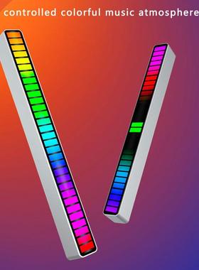 New LED Music Rhythm Night Light RGB Sound-activated Rhythm