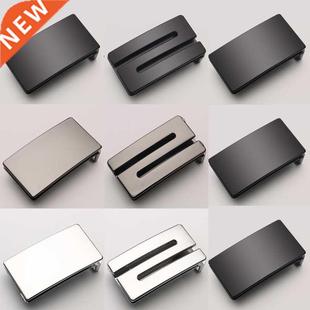 Smooth buckle men's belt zinc alloy buckle fashion belt buck