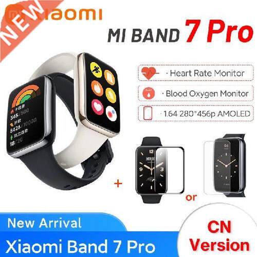 Xiomi Mi Bnd 7 Pro Smrt Brcelet MOLED Screen GPS Blood