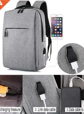 2021 New Laptop Usb Backpack School Bag Rucksack Anti Theft