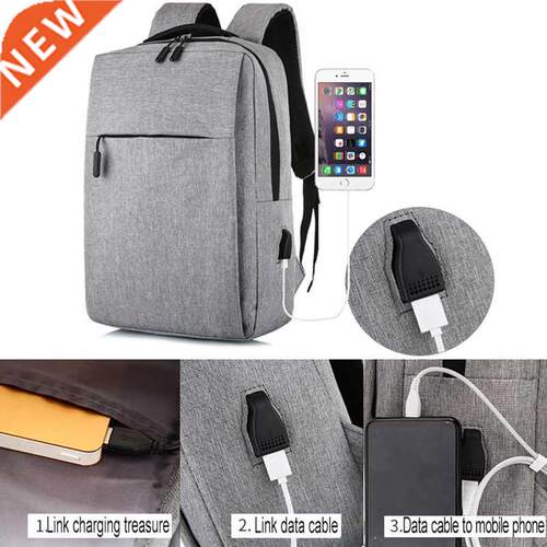 2021 New Laptop Usb Backpack School Bag Rucksack Anti Theft