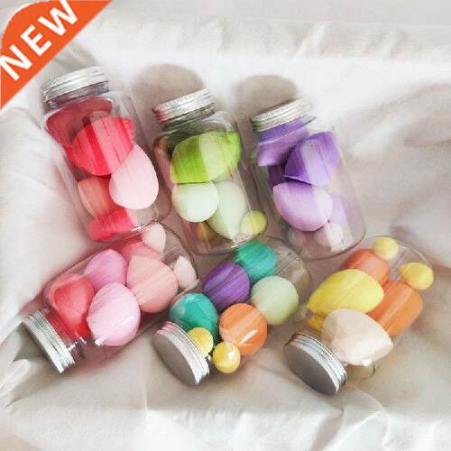 7pcs Beauty Egg Soft Mushroom Head Cosmetic Puff Sponge