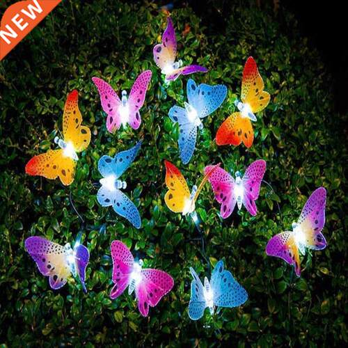 12/20LED Fiber Optic Fairy Waterproof Led Strip Lights Solar