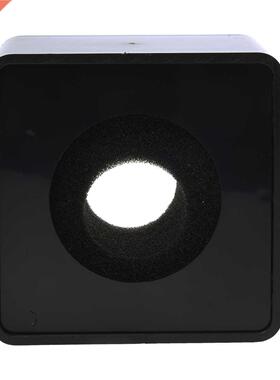 Black ABS Mic mini phone Interview Square Logo Flag Station