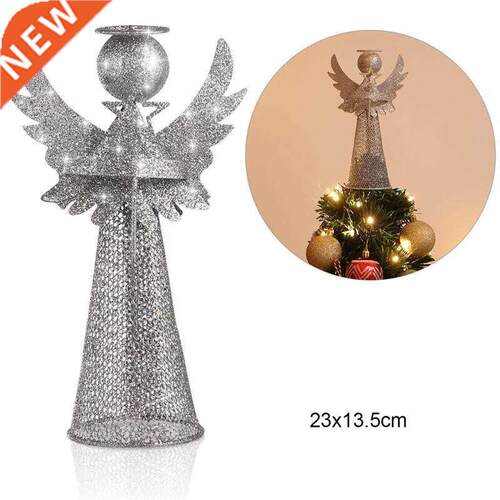 NICEXMAS Christmas Tree LED Star Tree Topper Xmas Tree Decor
